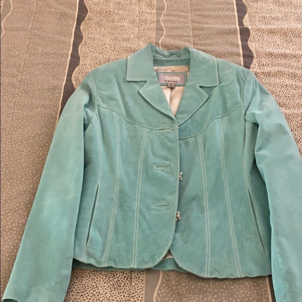 Wilson’s Jacket Women’s Size Small Suede Blazer Western Rodeo Coastal Cowgirl